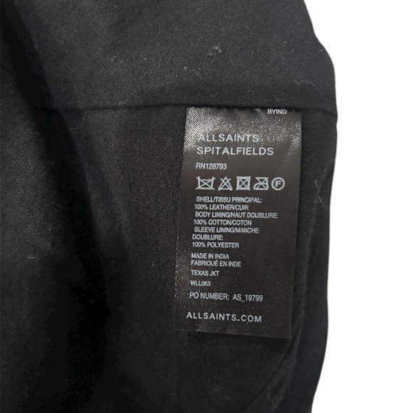 ALLSAINTS Lock Roll Neck Asymmetric Sweater - Picture 3 of 8